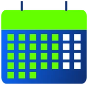 Booking & scheduling icon